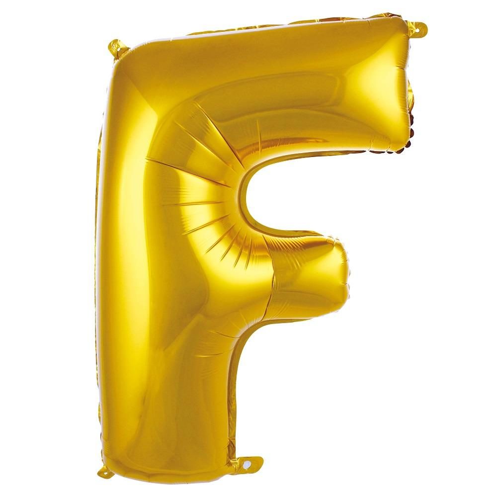 F- HARF 40 İNC GOLD RENK BALON 100 CM