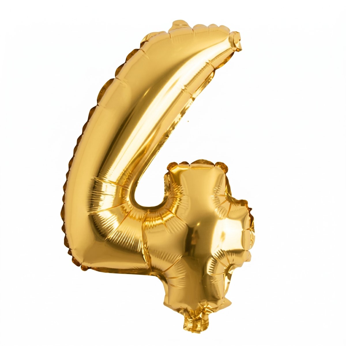 4 Yaş Rakam 40 İ̇nc Gold Renk Folyo Balon 100 Cm