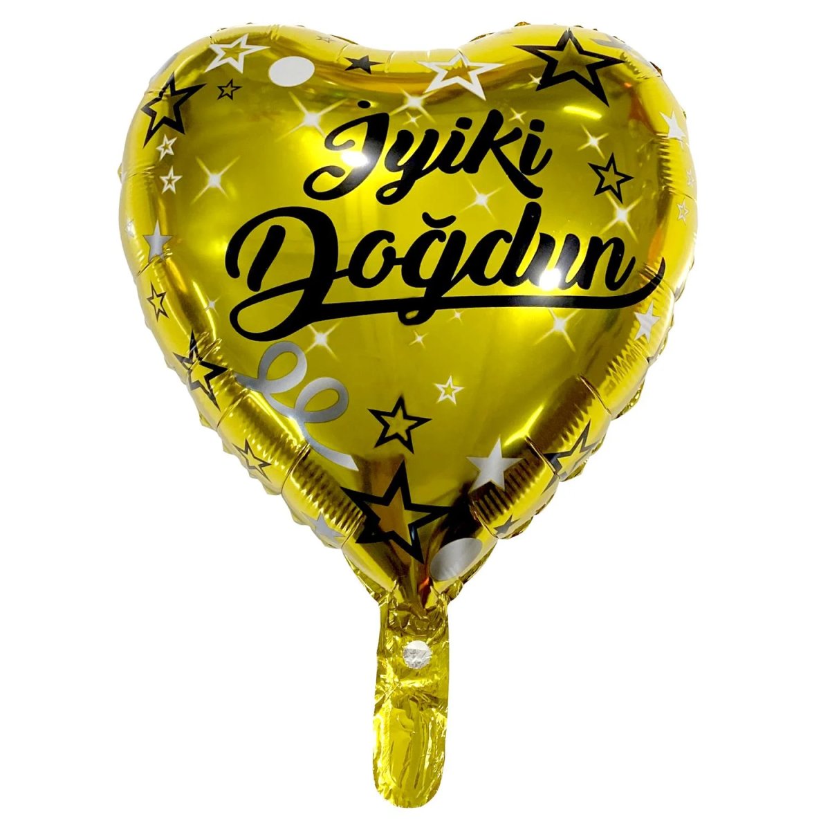 18 İNÇ İYİKİ DOĞDUN KALP FOLYO BALON