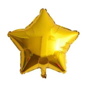 24 İNC YILDIZ GOLD FOLYO BALON