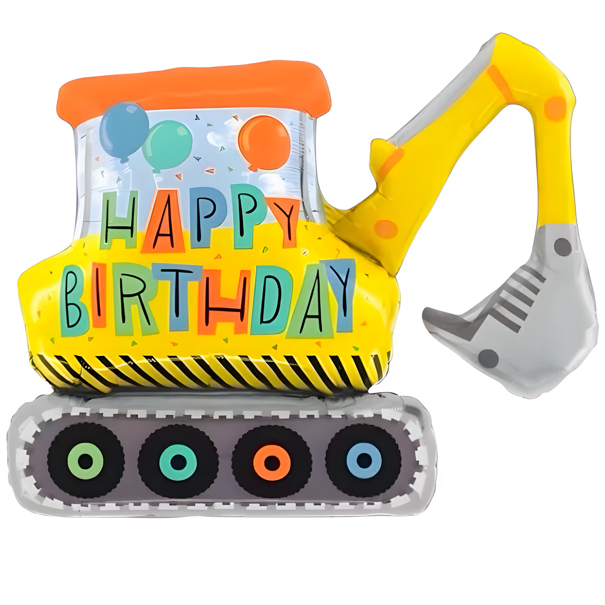 Büyük Excavator Folyo Balon 100x81 CM