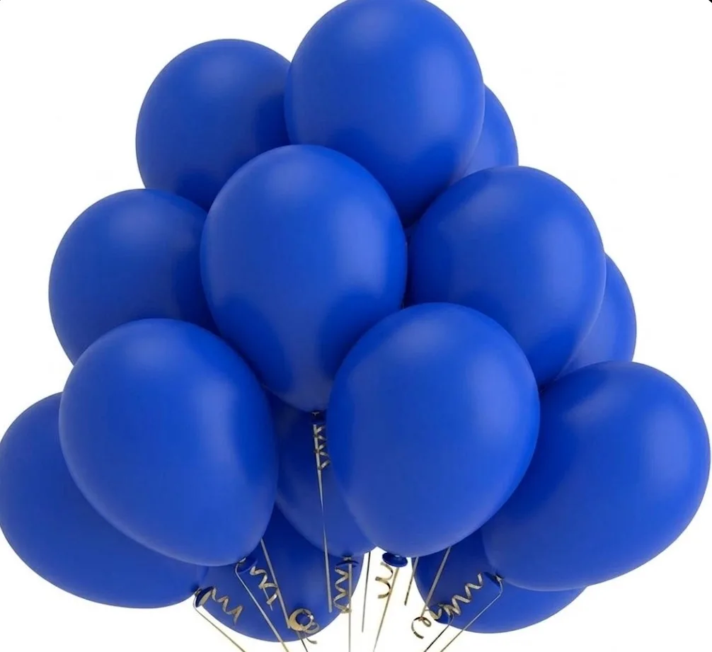 LACİVERT STANDART LATEKS BALON - 1 ADET 12 İNÇ DERİN VE ASİL PARTİ SÜSLEMESİ