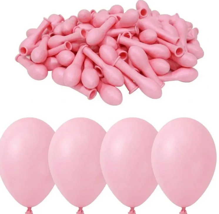 PEMBE LATEKS BALON - 1 ADET 5 İNÇ MİNİ SOFT PARTİ SÜSLEMESİ